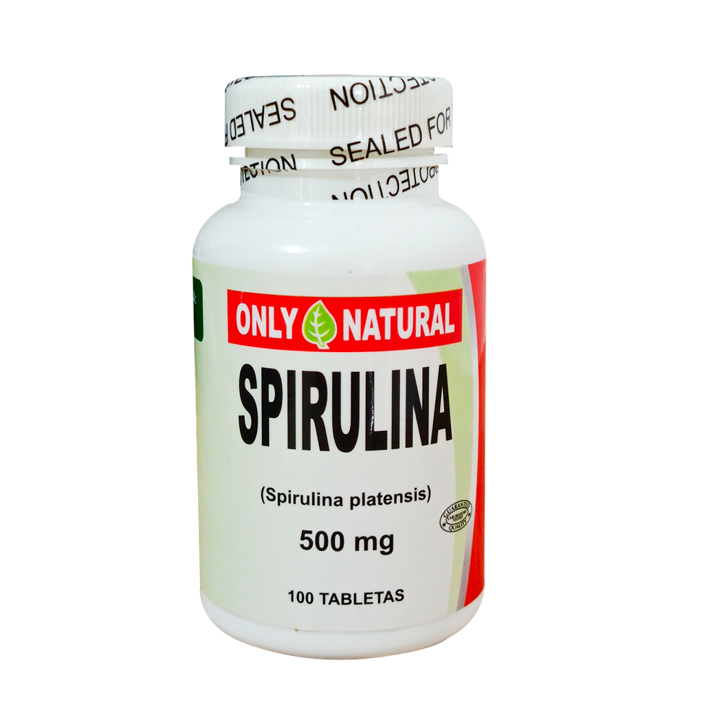 Spirulina Tabletas Only Natural